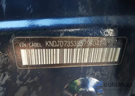 2008 Kia Sorento Lx из США, поврежденный, VIN KNDJD735385796041